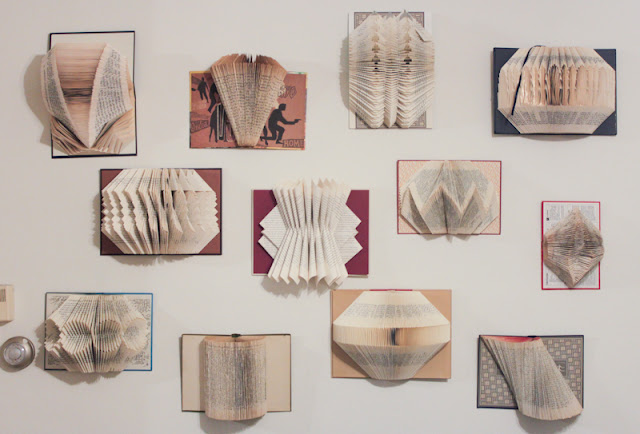 Adult Craft Night - Folded Book Wall Art