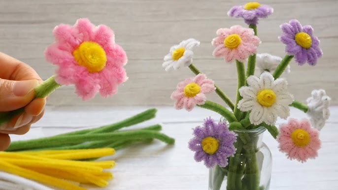 Crafternoon - Pipe Cleaner Bouquet